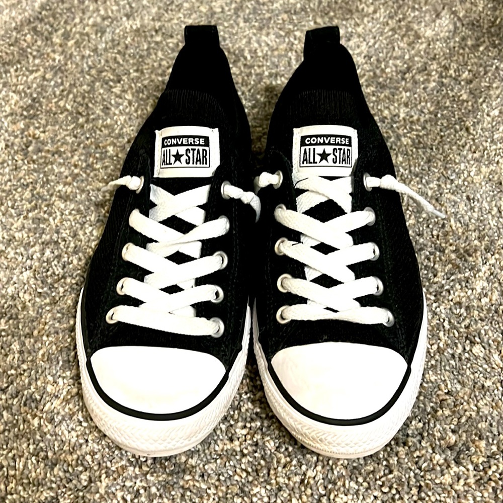 Kids Knit Slip on Converse